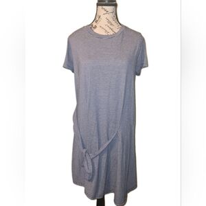 Rolla Coster Striped Side Tie Swing Dress Navy/White Sz M